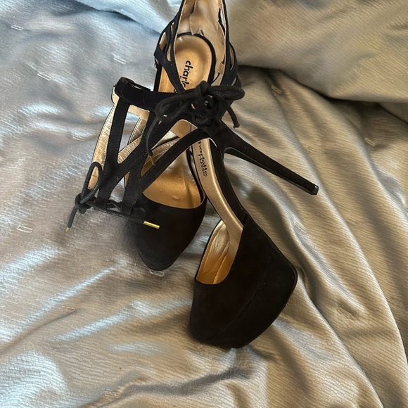 Charlotte Russe - Black Platform Heel - Size 7 - Picture 6 of 7